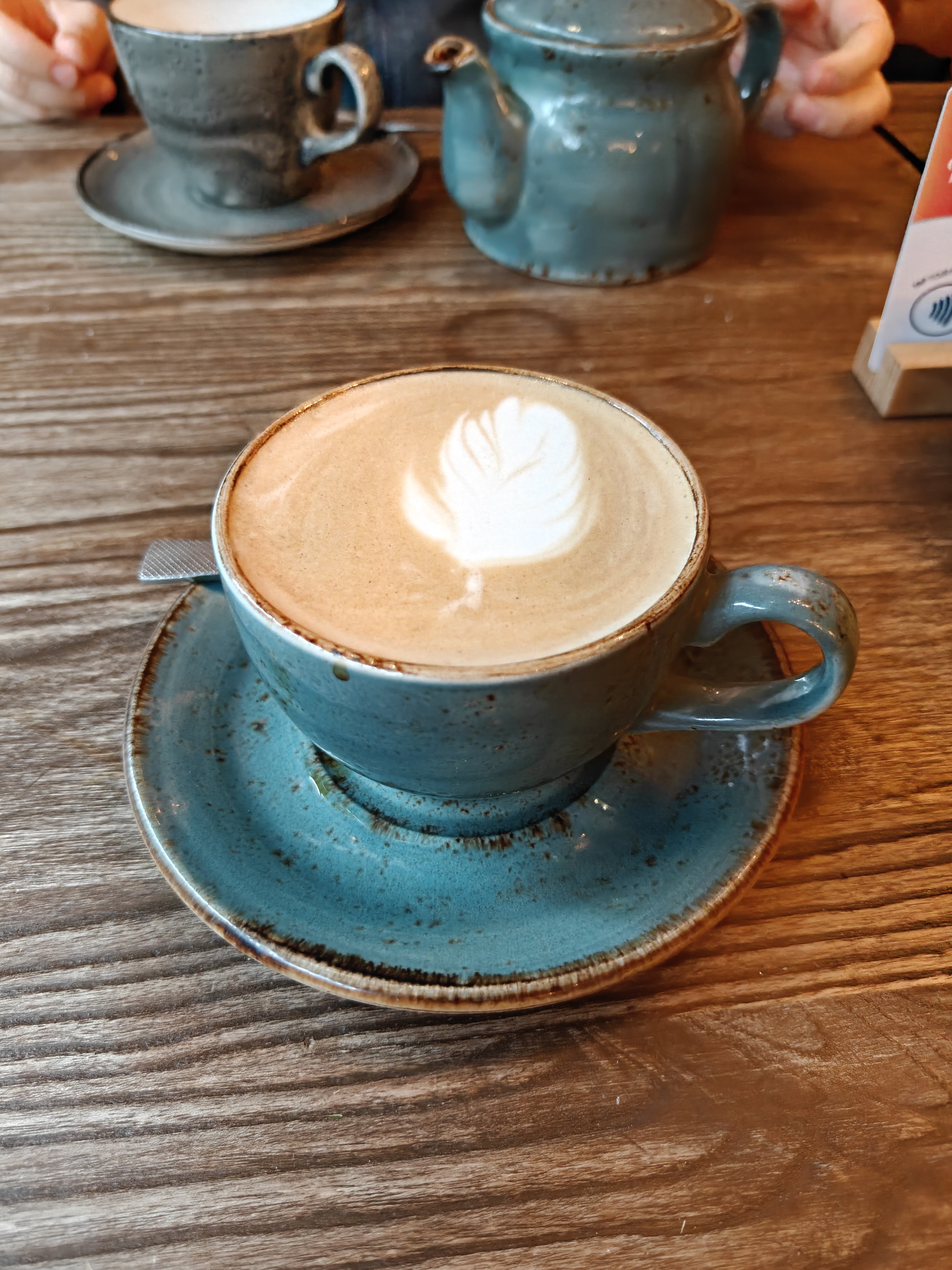 Crema Organic Coffee Roasters flat white